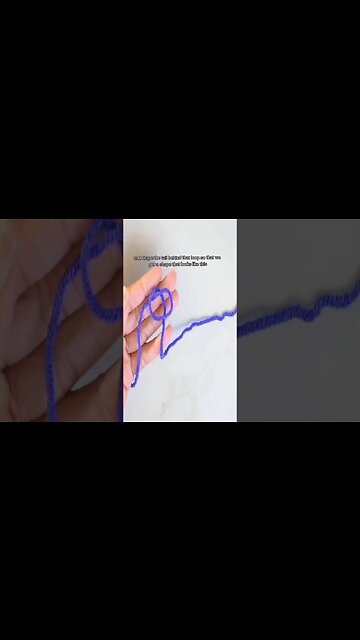 How to Create a Slip Knot for Crochet or Knitting #crochet #crochettutorial #howtocrochet