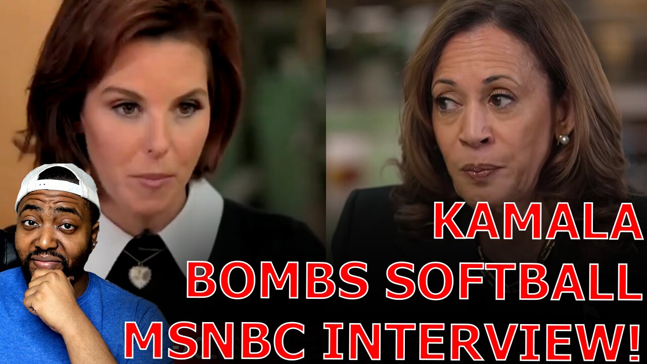 MSNBC Host ROASTS Kamala Harris For FAILING To Answer Questions After She BOMBS SOFTBALL Interview!