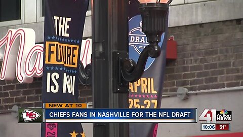 Chiefs fans in Nashville ready to kick off 2019 NFL Draft