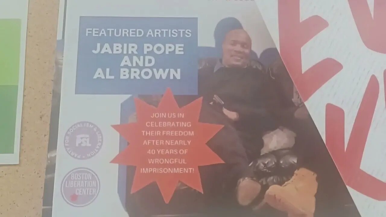 some information on the bulletin board in Roxbury