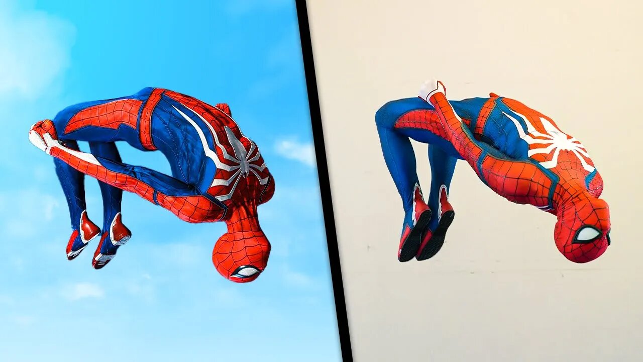 Stunts From Spider-Man Remastered In real Life (Marvel, PS5, Parkour).