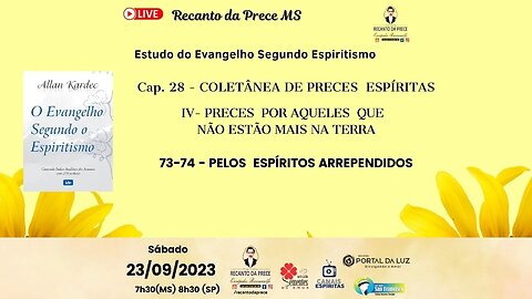 cap. 28 - IV PRECES POR AQUELES QUE NÃO ESTÃO MAIS NA TERRA - PELOS ESPÍRITOS ARREPENDIDOS