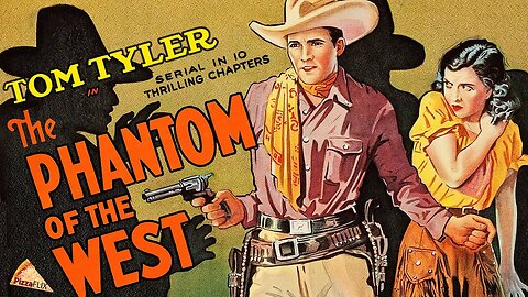 THE PHANTOM OF THE WEST (1931) Fine copy. Sepia.