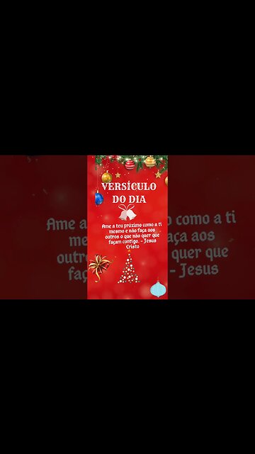 VERSÍCULO DO DIA 13/12/2022.#shorts