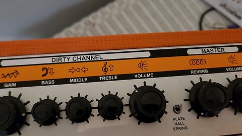 Eric demonstrates amp buzz / rattle with (likely) defective Orange Crush CR60 Combo Amp from Sweetwater 🎸 - July 22, 2024 #1