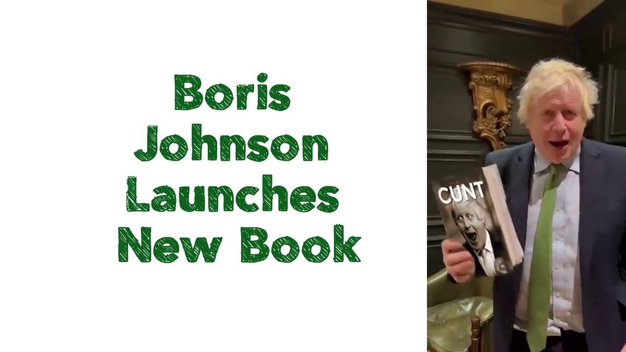 Boris Johnson Launches New Book