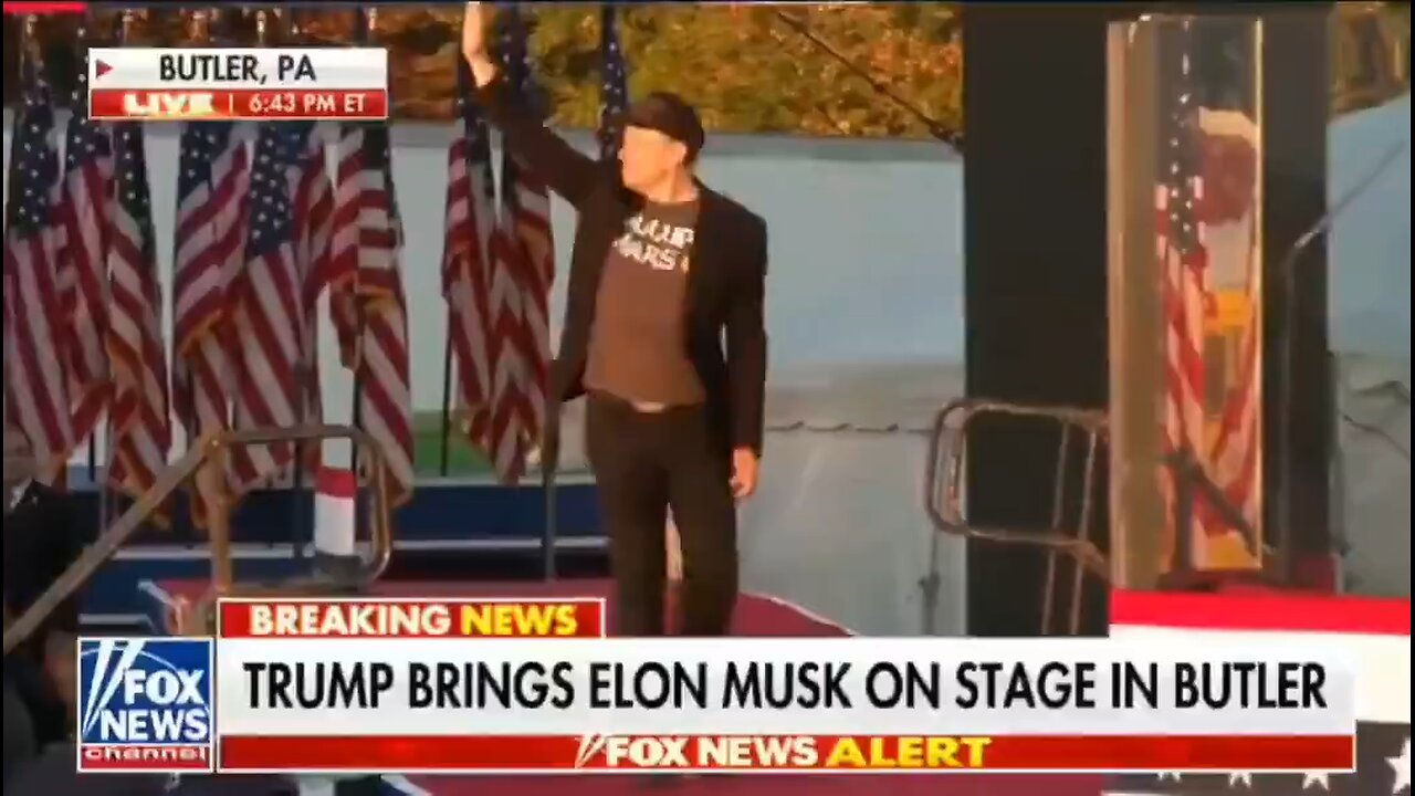 Elon musk on Trump butler rally