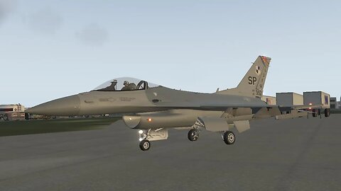 Flying Classic Aircraft in VR. The F16.