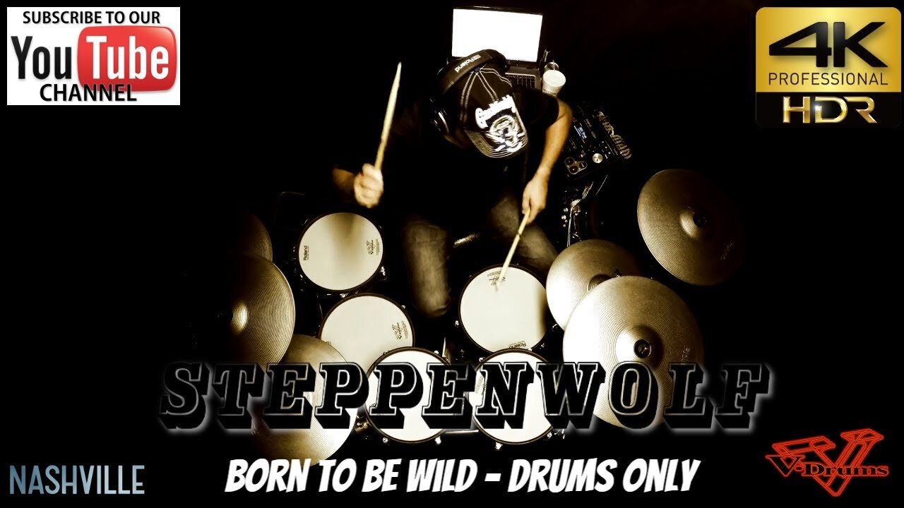 Steppenwolf - Born To Be Wild - Drums Only