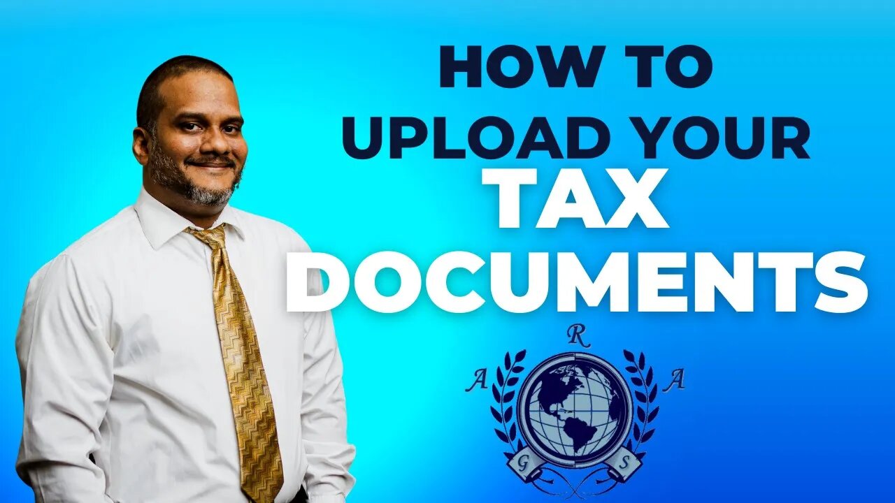 TUTORIAL: Uploading documents to begin tax preparation