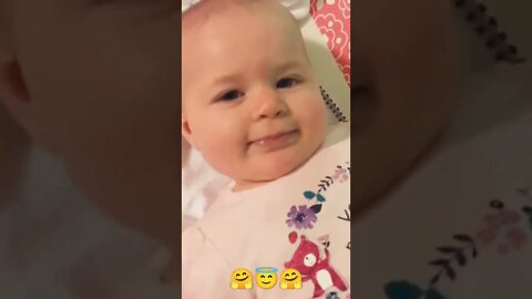 Crazy Cute Reaction😇 Cute Baby 🤗🤗