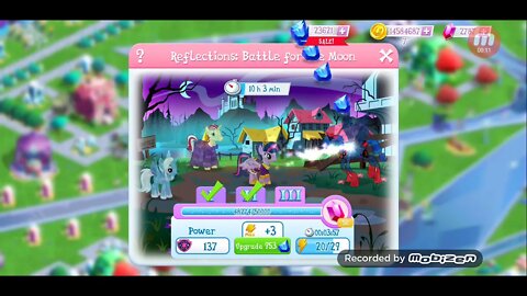 The Mane 6 and the Alt 6 must retreat from their battle with Evil Princess Luna!