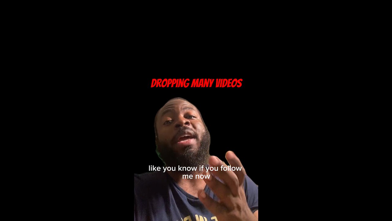 Dropping Many Videos #dayodman #content #somany #eeyayyahh #motivation