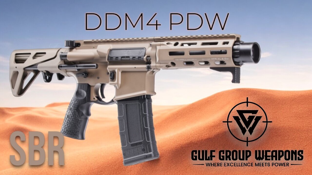 Daniel Defense PDW SBR in FDE - Review & Unboxing | Compact Firepower for Tactical Enthusiasts!