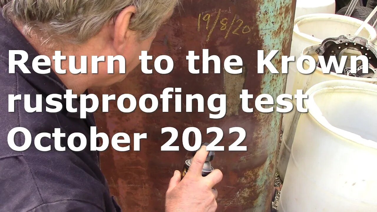 Return to the Krown rustproofing test 2022