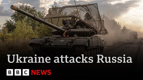 Frontline report - Russia scrambles to contain Ukrainian attack in Kursk region | BBC News