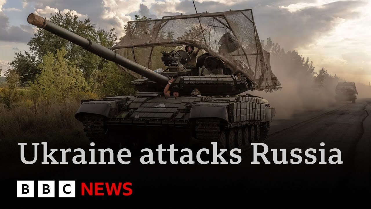 Frontline report - Russia scrambles to contain Ukrainian attack in Kursk region | BBC News