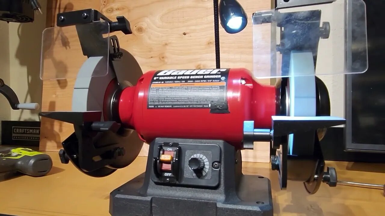 @harborfreight Bauer 8" Variable Speed Bench Grinder (21107E-B) - Failed Speed Controller