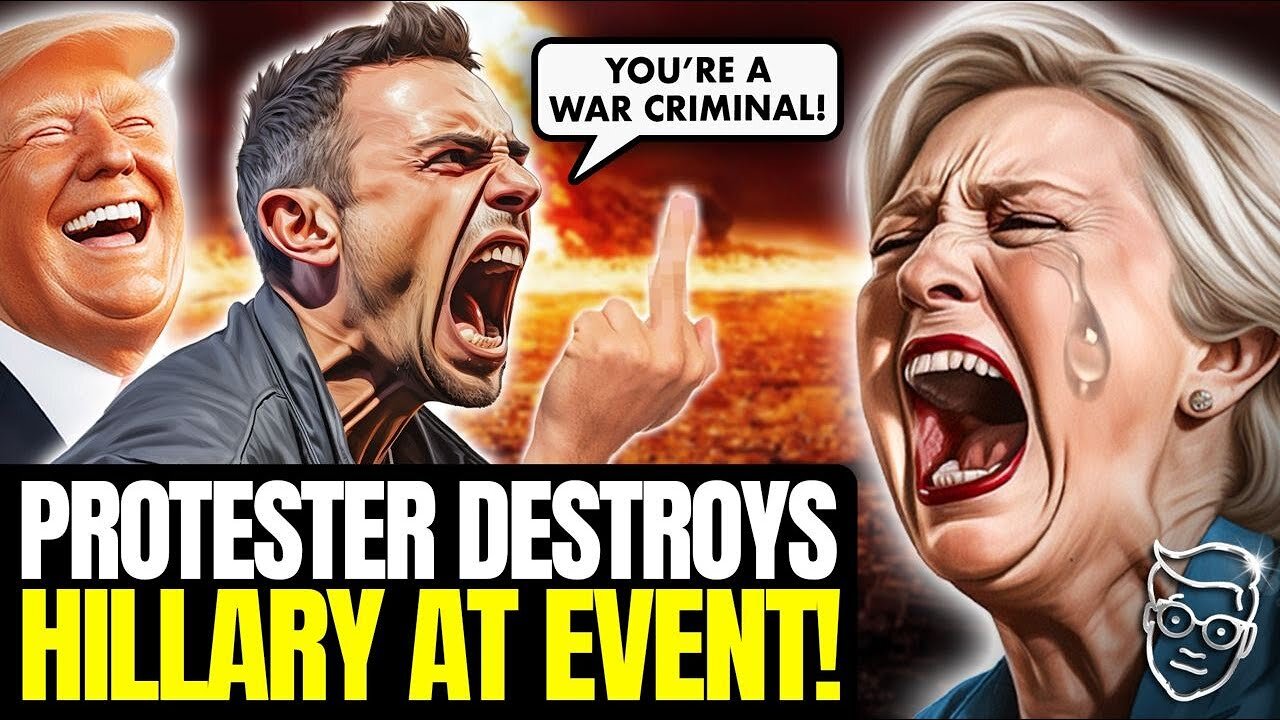 HILLARY AMBUSHED BY LIB PROTESTERS, HAS PUBLIC MELTDOWN AS THEY SCREAM 'YOU WILL BURN IN HELL' 🔥