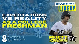 College Baseball Expectations vs Realities About College Baseball with Rhett Wiseman!