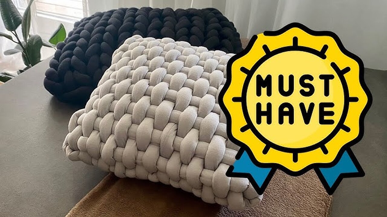 DIY😲How to make big chunky Pillow 🛌