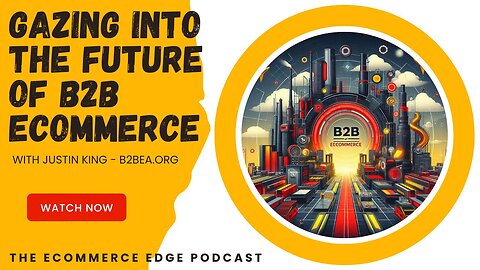 E389:📦GAZING INTO THE FUTURE OF B2B ECOMMERCE | JUSTIN KING - B2BEA.ORG