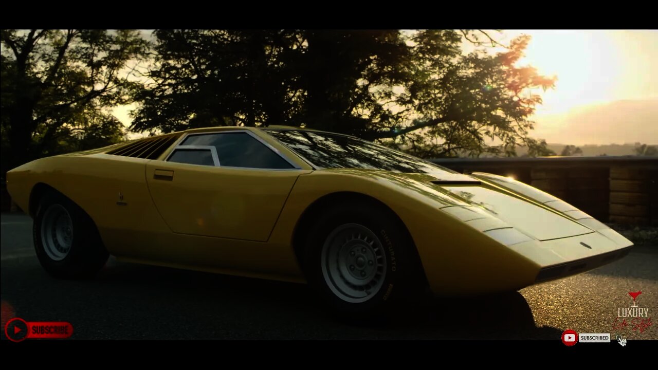 Lamborghini Countach LP 500 The Shakedown | Lamborghini Series 1#Lamborghini #luxerycars