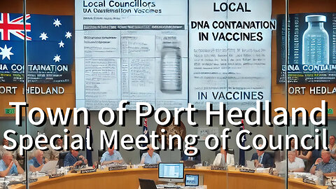 LIVE Town of Port Hedland Special Meeting of Council: Adrian McRae DNA Contamination 11 October 2024