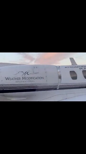 Weather Modification Plane