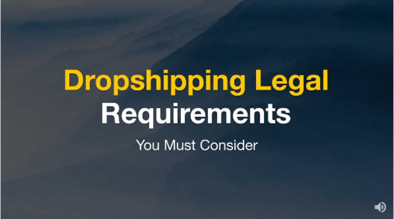 Dropshipping Legal Requirements You Must Consider