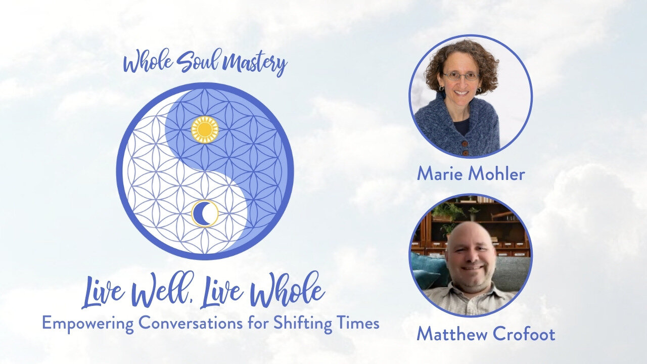 #39 Live Well Live Whole: Matthew Crofoot ~ Choosing Change ~ Turning Upside Down Lives Rightside Up