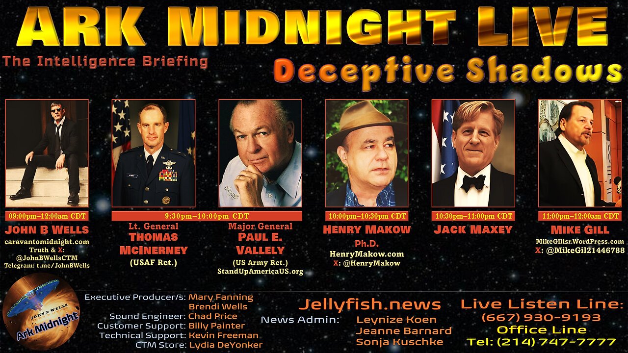 The Intelligence Briefing / Deceptive Shadows - John B Wells LIVE