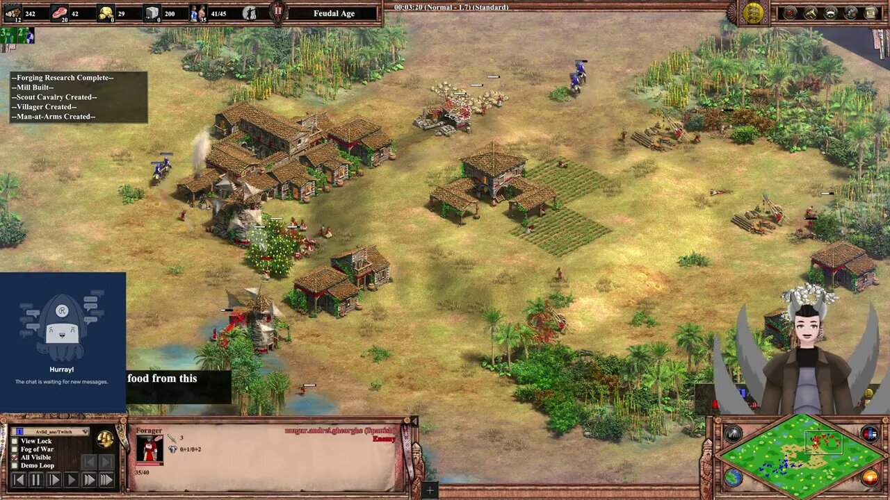 Mugur andrei gheorghe (Spanish) vs Avlid (Bulgarians) || Age of Empires 2: Definitive Edition