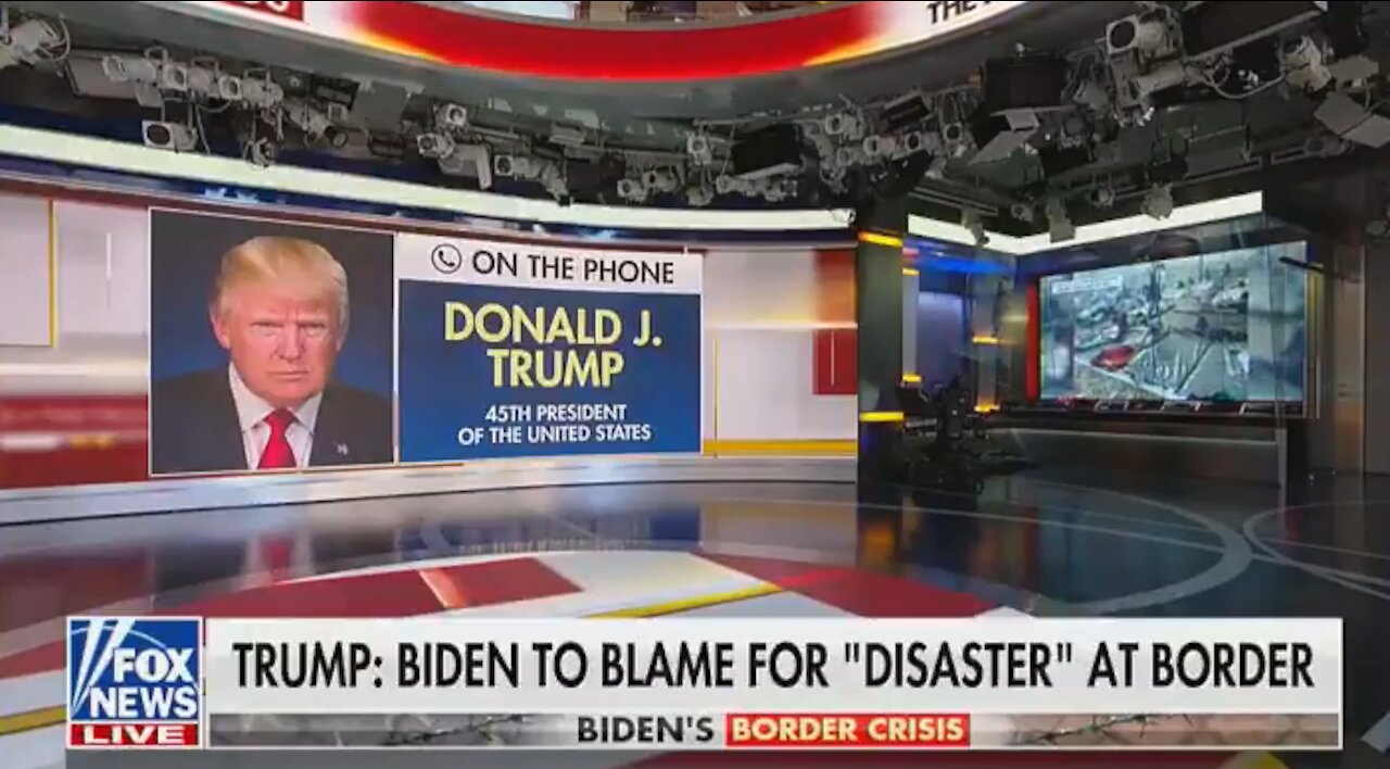 Trump EVISCERATES Biden For Failed Border Crisis Moments After Photos Leak