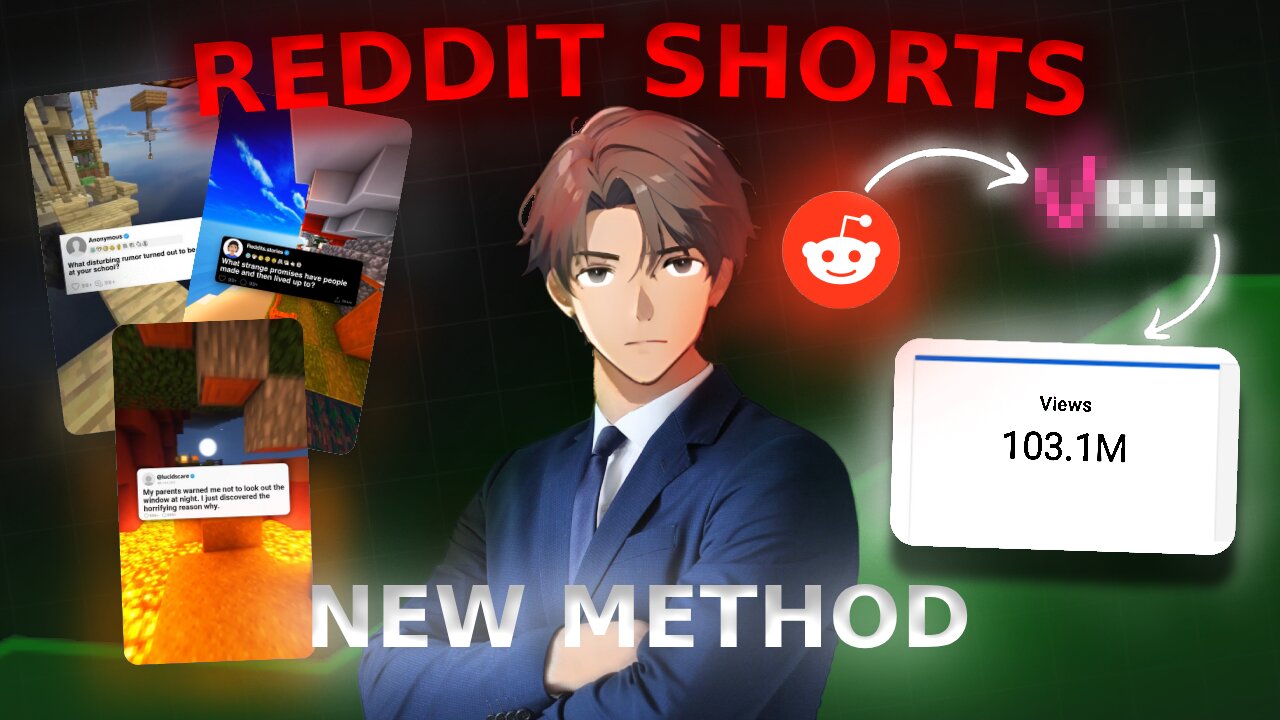 Create viral REDDIT shorts in one click (100+M views)