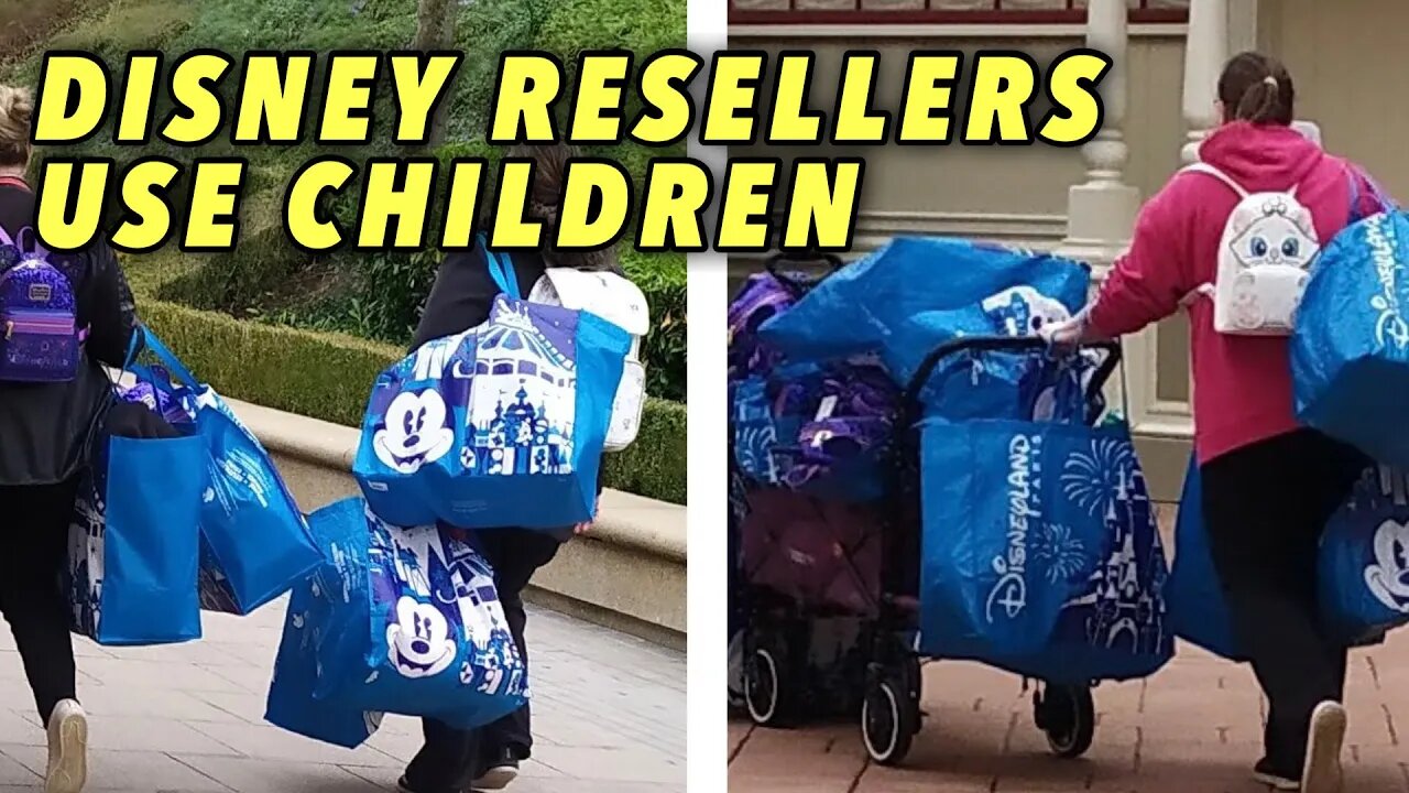 Disney Resellers Use Children to Buy Limited Edition Merch