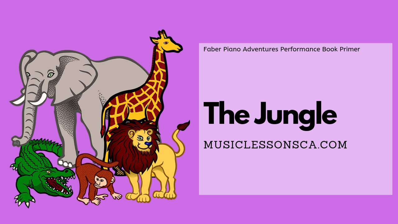 Piano Adventures Performance Book Primer - The Jungle