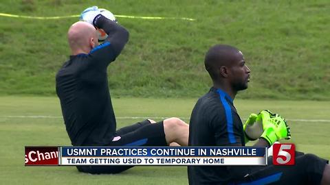 U.S. Men's Soccer Team Preps For July Game In Nashville