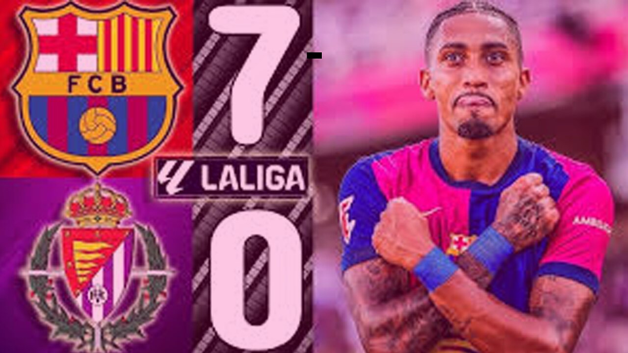 Barcelona vs Real Valladolid full highlight