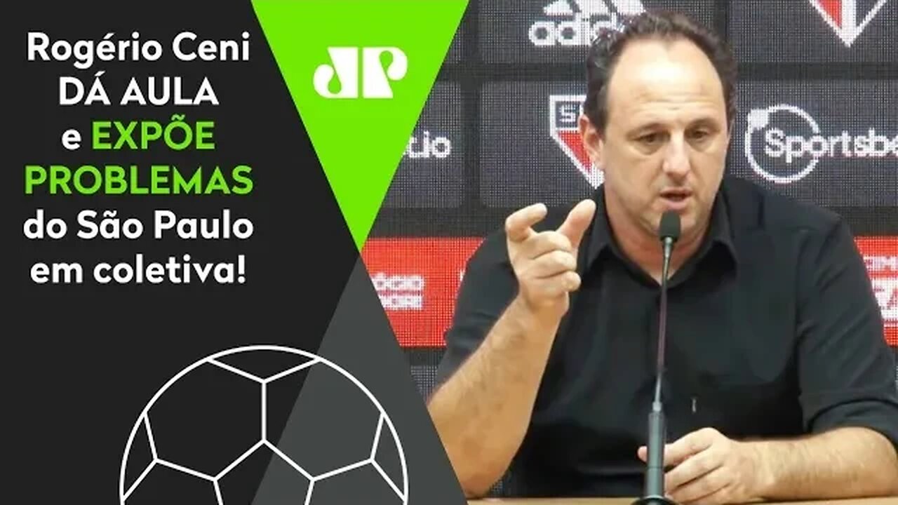 VESTIÁRIO TÁ RACHADO? Rogério Ceni ABRE O JOGO, MANDA A REAL e EXPÕE COBRANÇAS no São Paulo!
