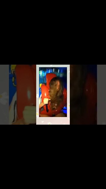 slingshot ride girl falls out / slingshot rider girl part 44 #shorts