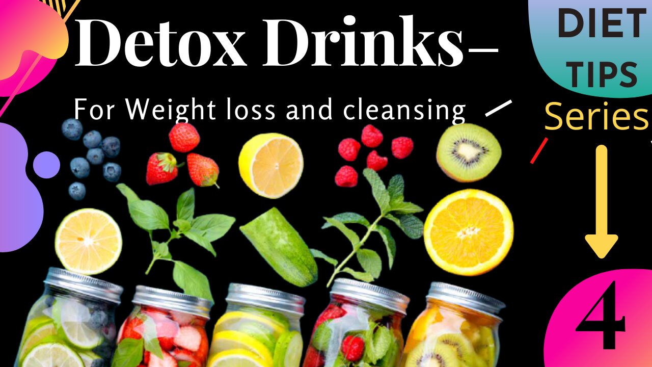 10 Best Diy Detox Drinks For Weight loss and cleansing| how to make detox drinks for weight loss