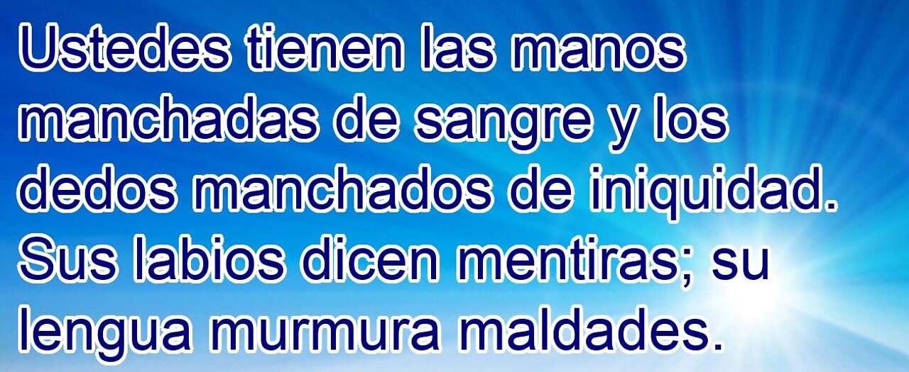 EL GRANO DEL SISTEMA 574: MANOS MANCHADAS CON SANGRE