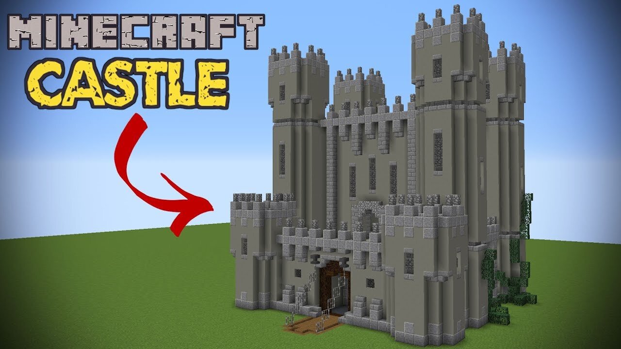 How To Build A Castle In Minecraft Step By Step