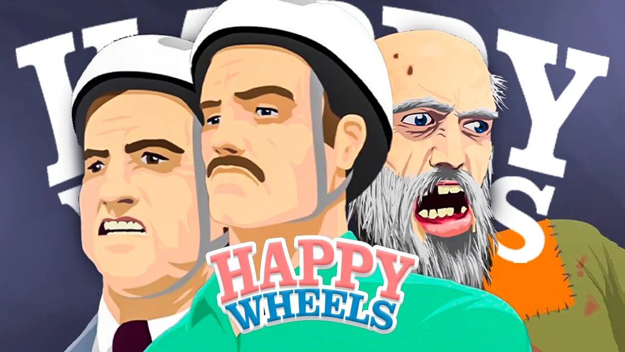 HAPPY WHEELS - UMA AVENTURA MUITO MALUCA