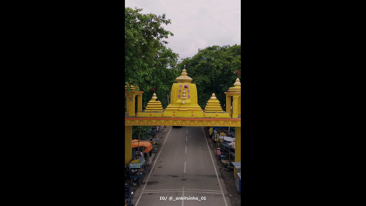 😱 Dev Chhath Puja Tample 4k Drone View