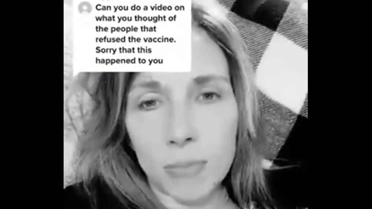 Vaxx injured nurse commends the unvaxxed mask refusers: "They were the smart ones"