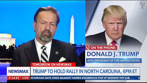 Newsmax - Trump Interview July 23
