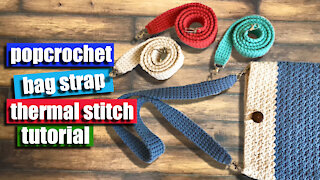 Crochet A Strap Bag For Your Crochet Bags - Great For Beginners