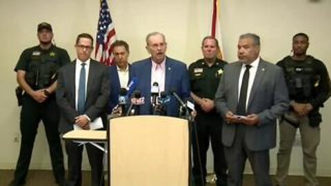 Trump Second Assassination Attempt Police Press Conference...